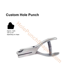 Crown custom hole punch shape