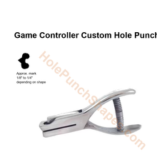 Game Controller custom hole punch shape