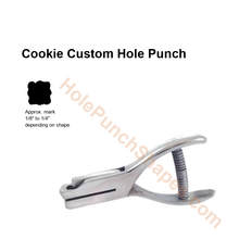 Cookie custom hole punch shape