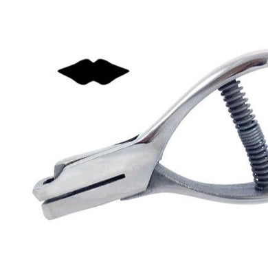 Mustache custom hole punch